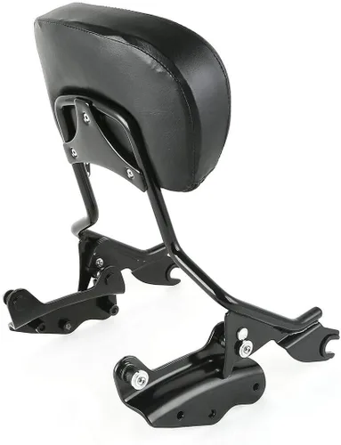 Vista 3 de TCMT Respaldo Desmontable para Pasajero Sissy Bar con Kits de Hardware de Acoplamiento de 4 Puntos Compatible con Harley Touring 2009-2013