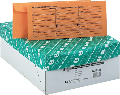 Vista 2 de Quality Park 63262 Sobre de papel kraft marrón claro, 11, 4 1/2 x 10 3/8, 500/caja