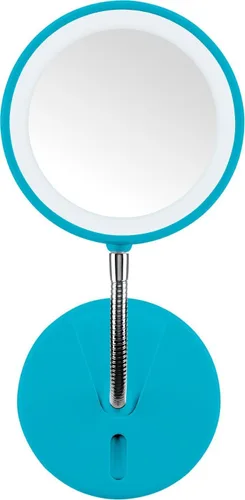 Vista 2 de The Flex Mirror Espejo de iluminación LED de aumento 3X con vástago flexible