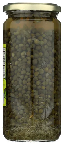 Vista 4 de Roland Foods Nonpareille Capers, tarro de 16 onzas, paquete de 1