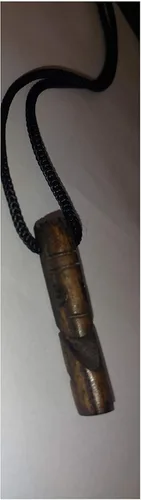 Vista 7 de Taino collar de madera para la buena suerte igual que en la playa dominicana, Madera