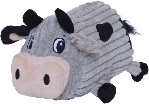 Vista 9 de Outward Hound Fattiez - Juguete de peluche chillón de pollo para perro, XS