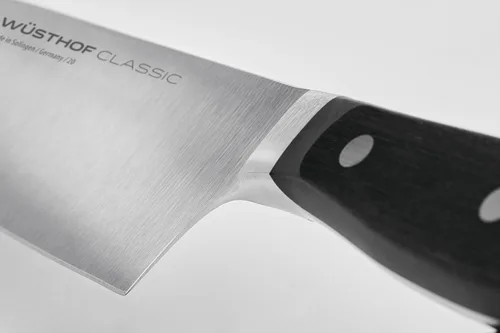Vista 3 de WÜSTHOF Cuchillo utilitario clásico de 5 pulgadas, negro, acero inoxidable