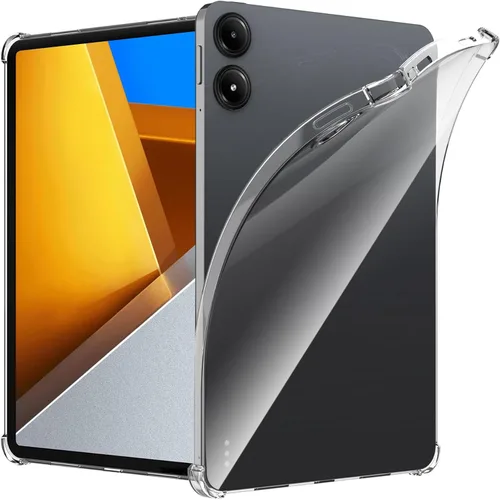 Vista 10 de Funda para Lenovo Tab M11 TB-330FU/Lenovo Xiaoxin Pad 2024 11 pulgadas TB-331FC, protección avanzada contra caídas del airbag, silicona flexible TPU