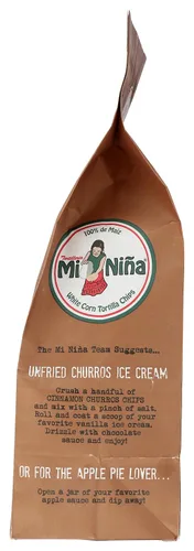 Vista 7 de Mi Nina Chips de tortilla de churros azucarados con canela, 12 onzas
