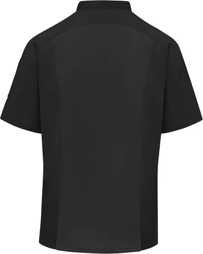 Vista 2 de Red Kap Abrigo de chef raglán para hombre con chaqueta OilblokChef