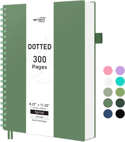 Vista 51 de RETTACY Cuaderno de bolsillo, 160 páginas forradas, tamaño mini A6 (4.5" × 5.7"), para trabajo, diario, escritura, papel grueso de 100 g/m²