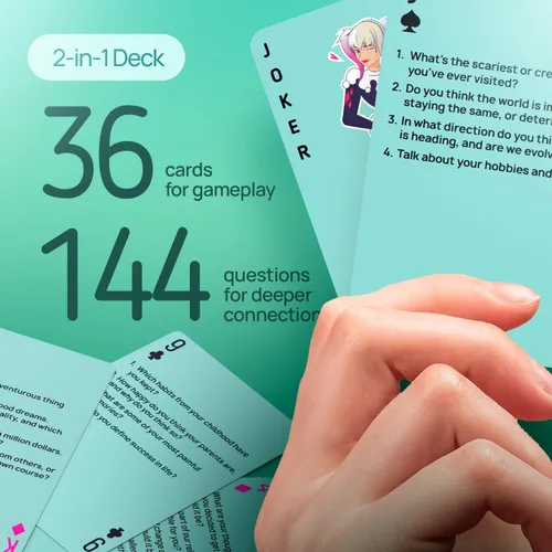 Vista 3 de Juego de mesa definitivo para adultos: iniciadores de conversación y diversión para amigos, parejas, fiestas: construye relaciones y rompe el hielo
