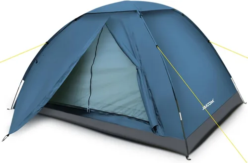 Vista 8 de JAICOM Tienda de campaña para 1/2/4 personas: tienda de campaña ligera para mochileros, impermeable, resistente al viento, fácil instalación