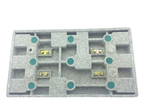 Vista 7 de 380V 100A 3 Polo Doble Tiro Fuente de Alimentación Control de Seguridad Interruptor Cuchillo Gris