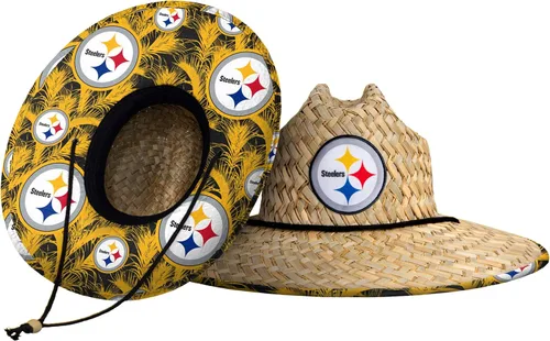 Vista 124 de FOCO - Sombrero de paja con logotipo de equipo universitario de NCAA y estampado floral para hombre