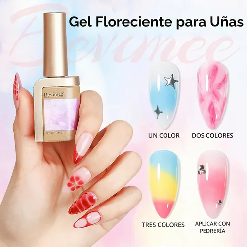 Vista 5 de Nail Blooming Gel - Esmalte de uñas en gel 1
