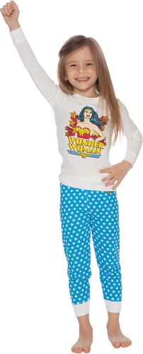 Vista 4 de INTIMO Conjunto de pijama clásico Wonder para niña