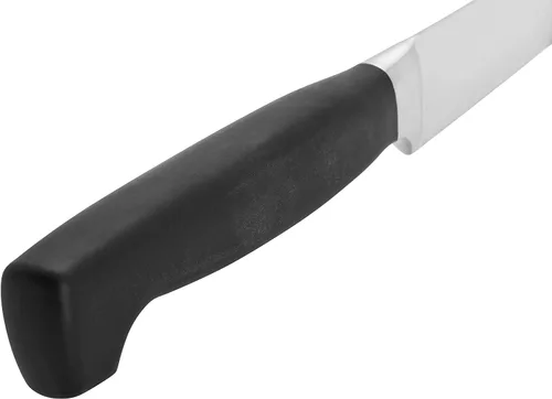 Vista 2 de ZWILLING J.A. Henckels Twin Four Star Santoku de borde hueco de 5.5 pulgadas Negro/ acero inoxidable