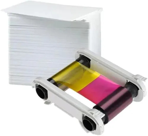 Vista 6 de Cinta + variaciones de tarjeta (Datacard, Datacard 534000-002 YMCKT Cinta de color)