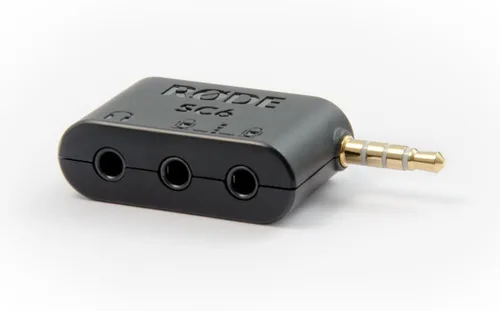 Vista 2 de Rode SC6 Breakout Box para Smartphones y Tabletas Negro
