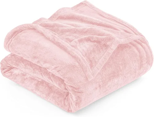 Vista 102 de Utopia Bedding - Manta de vellón de lujo, mullida, antiestática; manta de suave microfibra de 8.8 oz/yd² (300 g/m²) para sofá y cama; tamaño Gris
