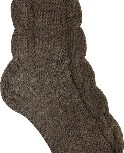 Vista 5 de Lucky 100% Baby Alpaca Socks for Men & Women, Unisex Handmade Cozy Winter Warm Gear, Breathable Soft Comfy Foot Clothing