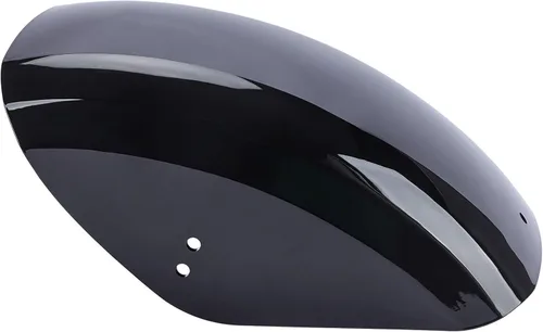 Vista 8 de Guardabarros corto trasero de motocicleta de 7 pulgadas para Harley Sportster XL883 XL1200 1986-2023 (negro brillante - guardabarros de plástico ABS)