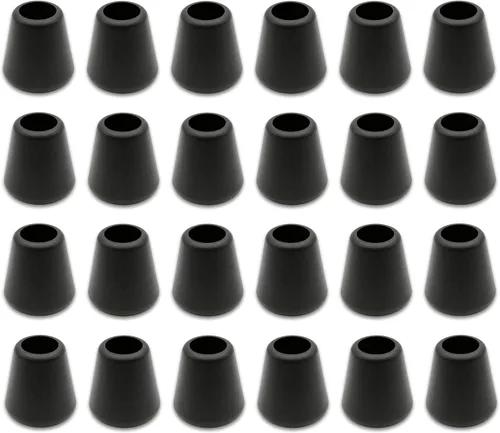 Vista 12 de Shepherd Hardware - Puntas de goma para patas, Negro, 9226