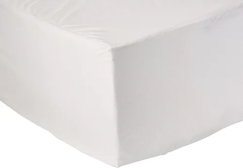 Vista 3 de Levinsohn Bed Maker - Protector de colchón ajustable, para alivio de alergias, tamaño Queen, color blanco