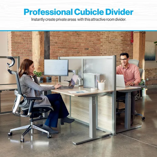 Vista 3 de NBF - Divisor de habitación, panel de privacidad, 52 pulgadas de alto x 61