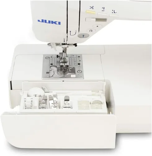Vista 6 de Juki Máquina de coser HZL-DX7 con 287 patrones de puntada y 4 fuentes