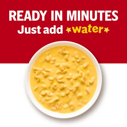 Vista 5 de Campbell's Sopa condensada de fideos con queso cheddar para niños, lata de 10.5 onzas