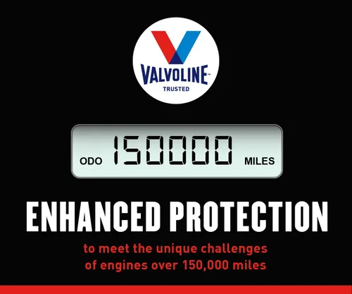 Vista 6 de Valvoline - Aceite de alto millaje 150 K con MaxLife Plus Technology, SAE 5W-20, 1 cuarto de galón
