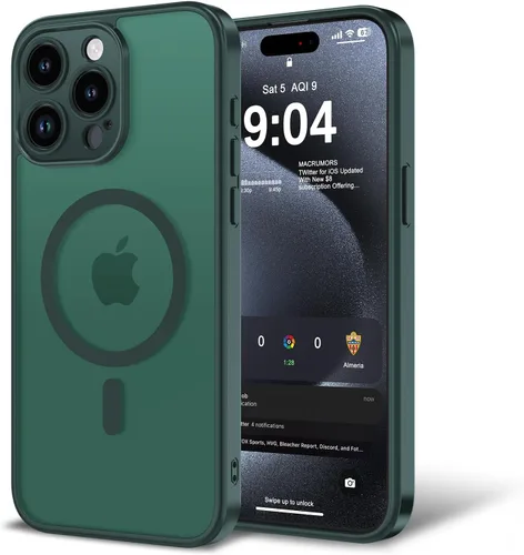 Vista 79 de Funda para iPhone 11 con protector de pantalla, compatible con MagSafe, ultra delgada, translúcida, mate, a prueba de golpes, color negro
