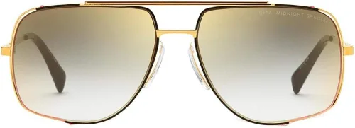 Vista 2 de Dita MIDNIGHT - Gafas de sol para hombre, diseño de oro amarillo, color negro y dorado