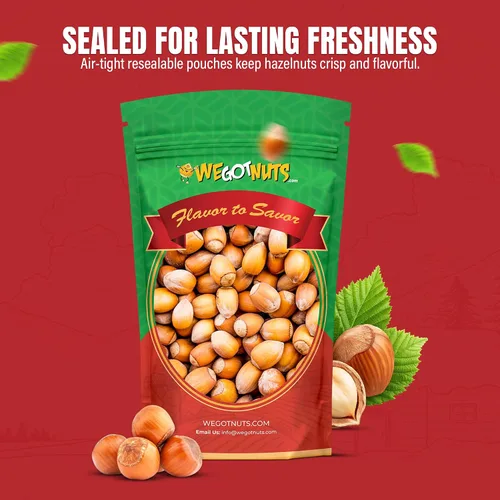 Vista 5 de Avellanas (Filberts) In Shell, Raw - We Got Nuts (4LBS.)