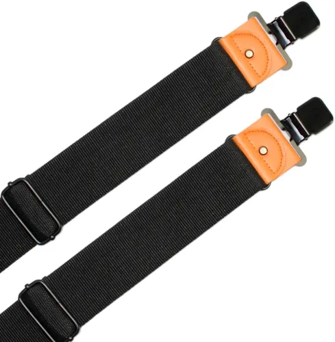 Vista 7 de Melo Tough - Tirantes de fuerza industrial para hombre, tirantes parciales elásticos para comerciante, tirantes de 2 pulgadas de ancho