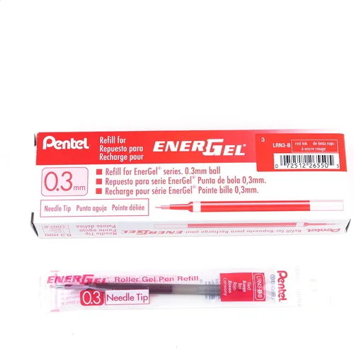 Vista 2 de Pentel - Tinta de repuesto para bolígrafo de gel líquido EnerGel Negro