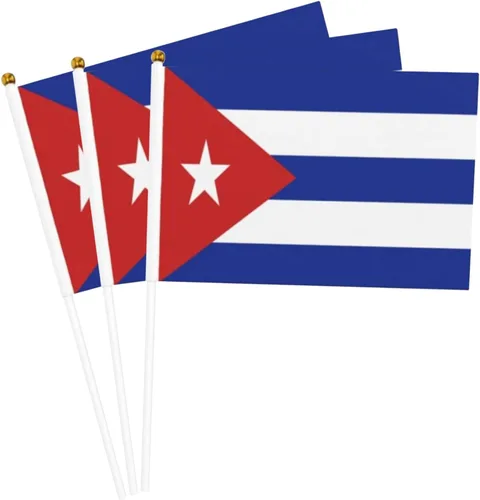 Vista 14 de Bandera de Bélgica, pequeña bandera de Bélgica en palo, ideal para fiestas, desfiles, eventos deportivos, decoraciones de festivales patrióticos