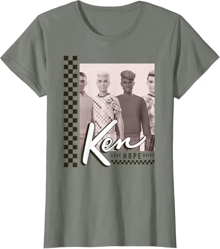Vista 13 de Barbie - Camiseta Ken Love Hope Unity Blanco