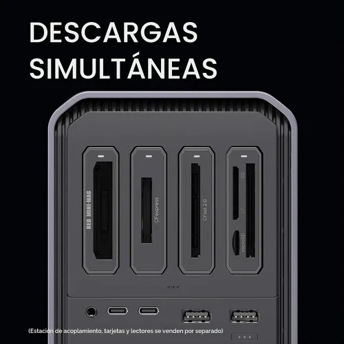 Vista 3 de SANDISK Professional - PRO-Dock 4; estación de acoplamiento para lector