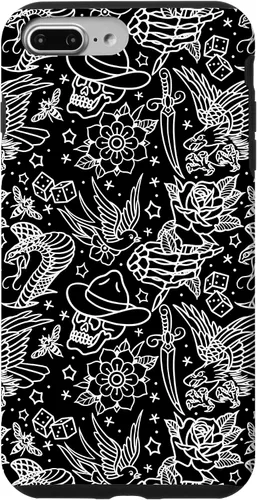 Vista 12 de Funda de arte de tatuaje tradicional americano para iPhone 17