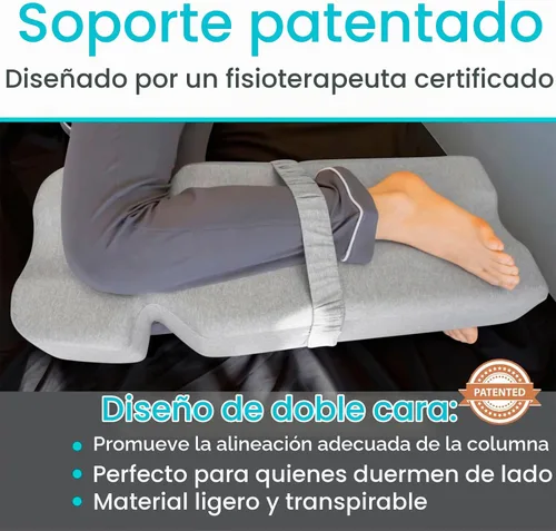 Vista 2 de Xtra-Comfort - Almohada para las piernas para dormir de lado - Almohada para el dolor de cadera para entre las piernas - Cuña de espuma