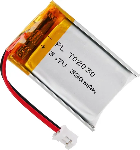 Vista 14 de Batería Lipo de 3.7V 1000mAh 102050 Batería recargable de polímero de litio con conector JST PH2.0.000 in para altavoz Bluetooth, GPS, reloj