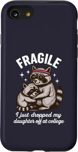 Vista 18 de Fragile I Just Dropped My Daughter Off at College Parents Case for iPhone XR