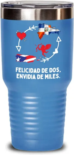 Vista 6 de Felicidad de dos - Puerto Rico con República Dominicana Taza