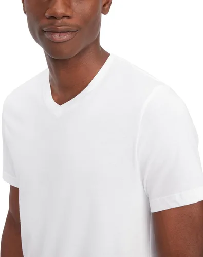 Vista 6 de Tommy Hilfiger Men's Cotton V-Neck Shirt 3-Pack