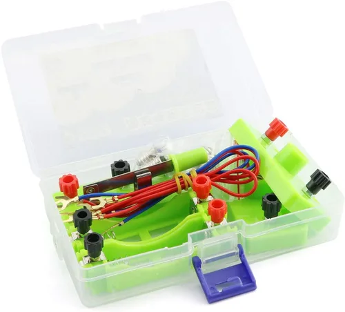 Vista 6 de Kit de aprendizaje de circuito nuevo equipo de ciencia de montaje físico Caja de experimento de circuito cerrado