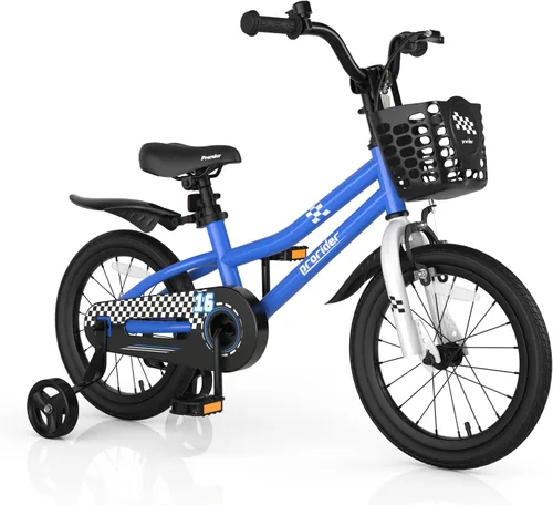 Vista 10 de BABY JOY Bicicleta para niños, 12, 14, 16, 18, 20 pulgadas, bicicletas para niños y niñas, adolescentes de 3 a 8 años o más con ruedas