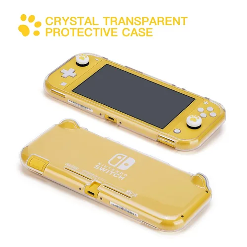 Vista 4 de JINGDU Carrying Case for Nintendo Switch Lite, Cute Accessories Kit Compatible with Switch Lite for girls, Include Screen Protector, Thumb Grip
