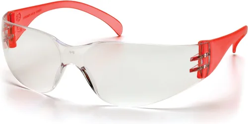 Vista 20 de Pyramex Intruder Safety Eyewear Clear Frame Full Foam Padding Clear Anti-Fog Lens