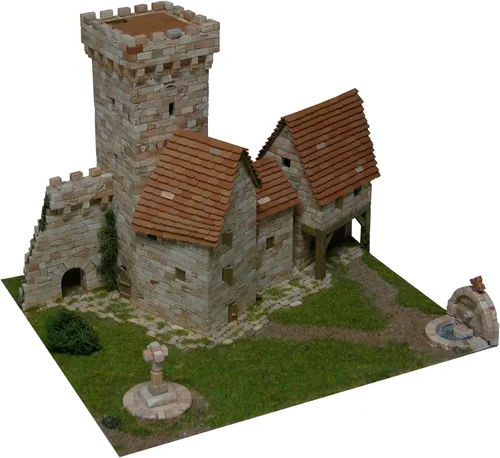 Vista 2 de Aedes Ars 1256 Aedes - Kit de torre medieval (12.2 x 10.2 x 2.0 in), multicolor