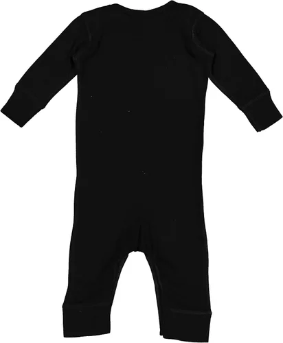 Vista 2 de RABBIT SKINS Body de manga larga para bebé niño y niña recién nacido 0-3 a 24 meses Negro