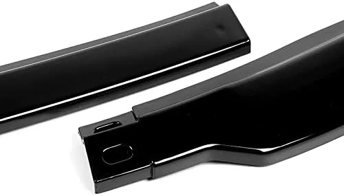 Vista 4 de Kit de 3 piezas de parachoques delantero compatible con Lexus IS300 2001-2005, alerón de protección con moldura divisora estilo STP, difusor de aire